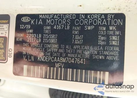 2021 Kia Seltos Lx from USA, damaged, VIN KNDEPCAA8M7047641